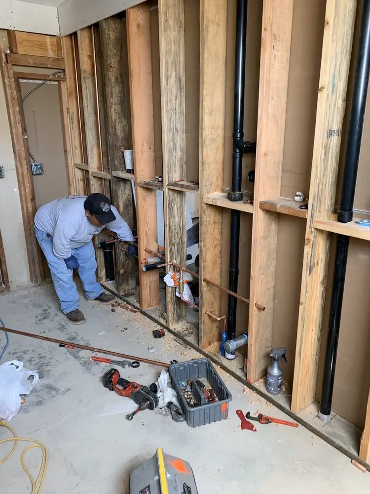 Commercial rough-in plumbing for Gas Line Repair in Harvey Park South